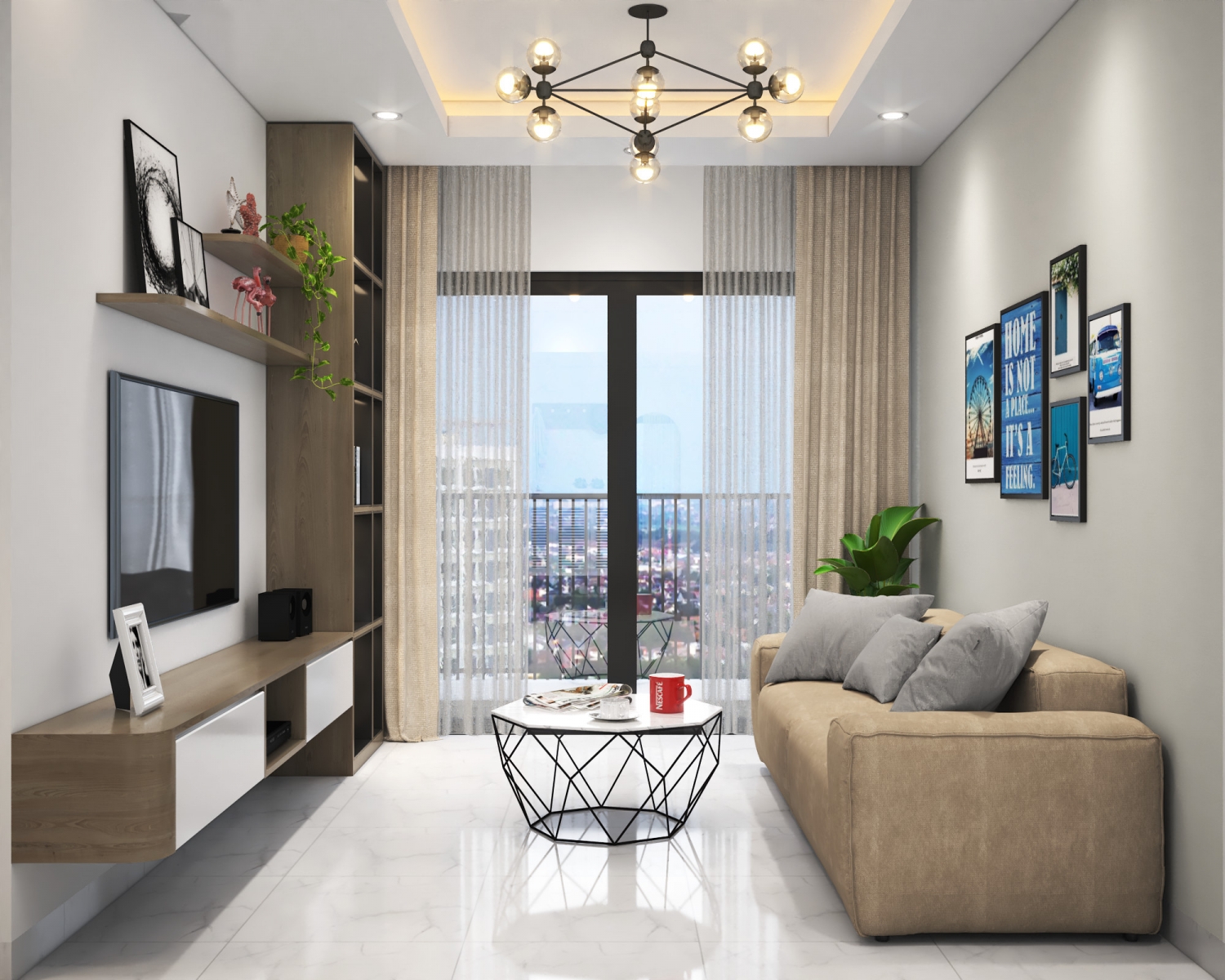 Thiết kế thi công trọn gói nội thất căn hộ Saigon Avenue Thủ Đức